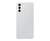 SAMSUNG Etui Silicone Cover Samsung S21+ Light Gray - 617439 - zdjęcie 2